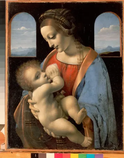 The Madonna and Child (The Litta Madonna)