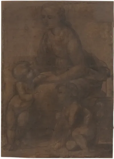 The Madonna and Child with Saint John the Baptist