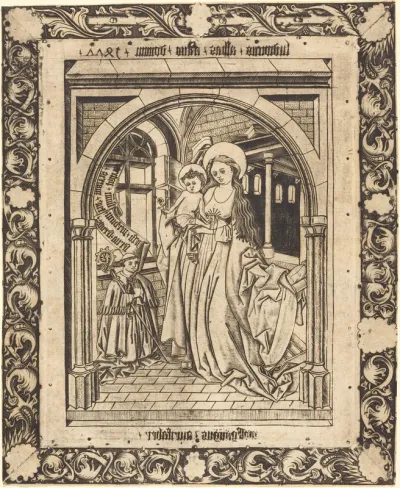 The Madonna and Child with the Abbot Ludwig von Churchwalden