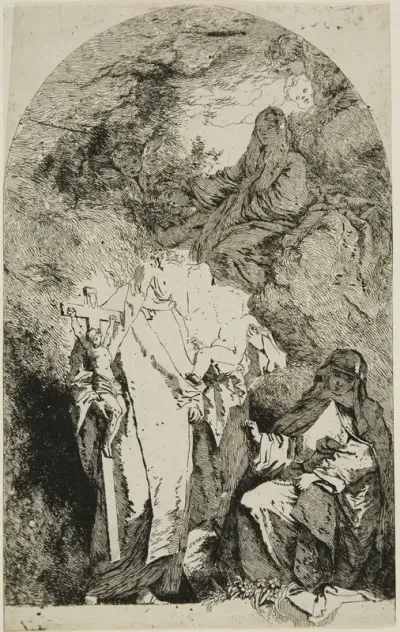 The Madonna with SS. Catherine, Rose from Lima, and Agnes from Montepulciano