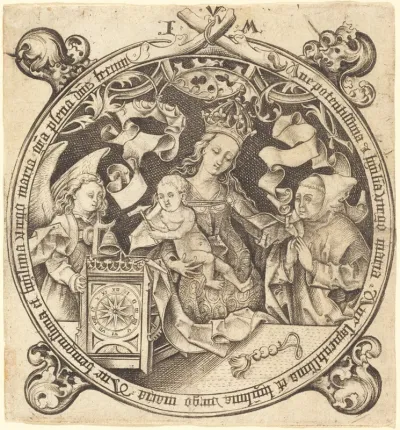 The Madonna with the Clock