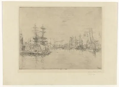 The Main Dock of Ostend