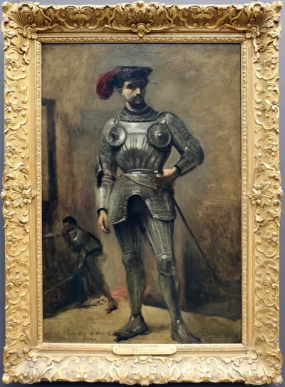 the man in armor