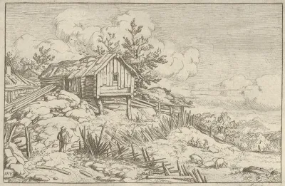 The Man near the Entry of the Ruinous Hedge