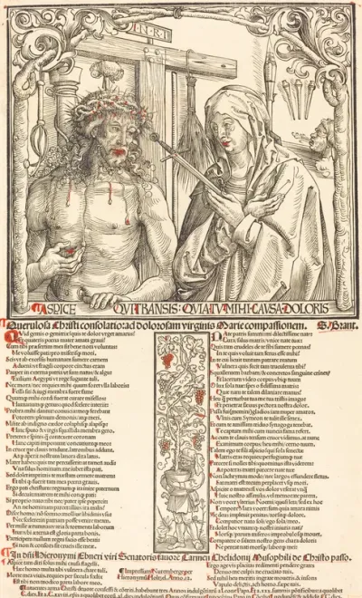 The Man of Sorrows and Mater Dolorosa