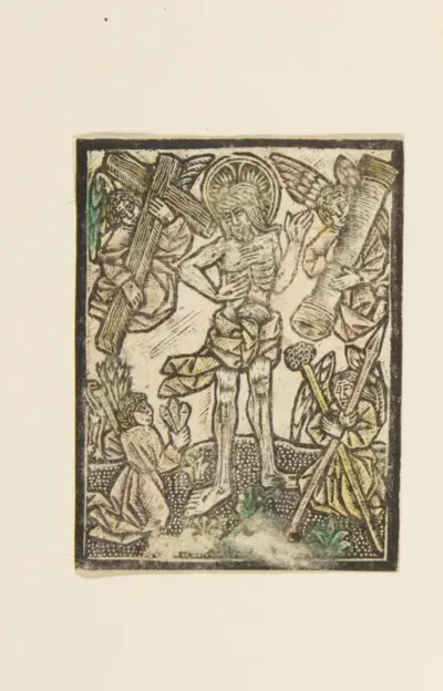 The Man of Sorrows with Angels