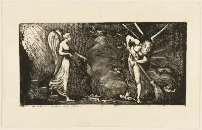 'The Man Sweeping the Interpreter's Parlour,' from Bunyan's Pilgrim's progress