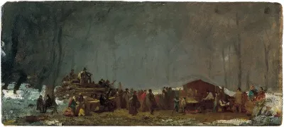 The Maple Sugar Camp-Turning Off