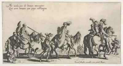 The Marching Gypsies (Les bohémiens en marche), also called The Advance Guard (L'avant-garde)