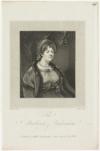 The Marchioness of Buckingham