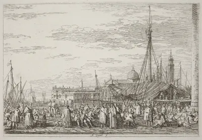 The Market on the Molo [upper left]