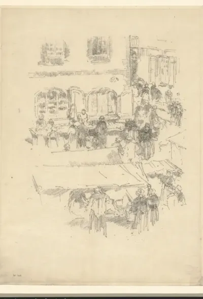The Market-Place, Vitré