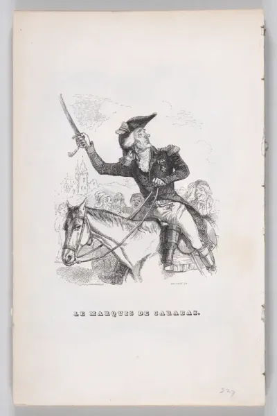 The Marquis of Carabas, from "The Complete Works of Béranger"
