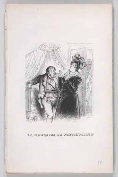 The Marquise of Frivolty, from "The Complete Works of Béranger"