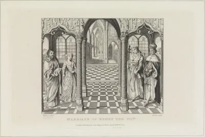 The Marriage of Henry the VIIth and Elizabeth of York