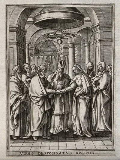 The marriage of Mary and Joseph