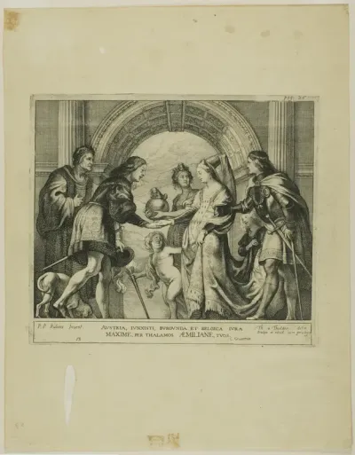 The Marriage of Maximilian of Austria with Mary of Burgundy