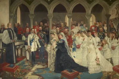 The Marriage of Princess Beatrice, 23rd July 1885.