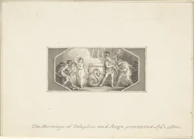 The Marriage of Telephus and Auge prevented