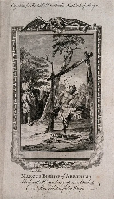 The martyrdom of Marcus, Bishop of Arethusa