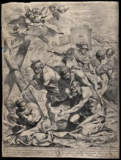 The martyrdom of Saint Andrew