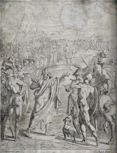 The martyrdom of Saint Andrew