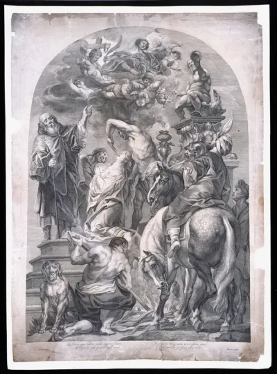 The martyrdom of Saint Apollonia