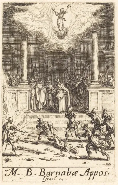 The Martyrdom of Saint Barnabas
