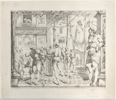 The Martyrdom of Saint Christopher, "Secondo Quadro"