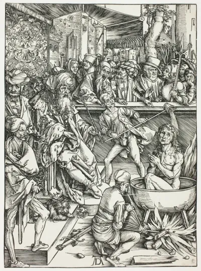 The Martyrdom of Saint John, from The Apocalypse