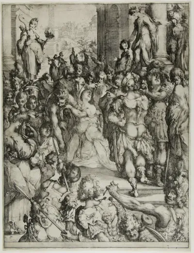 The Martyrdom of Saint Lucy