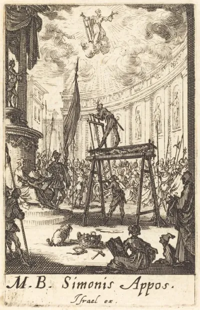 The Martyrdom of Saint Simon
