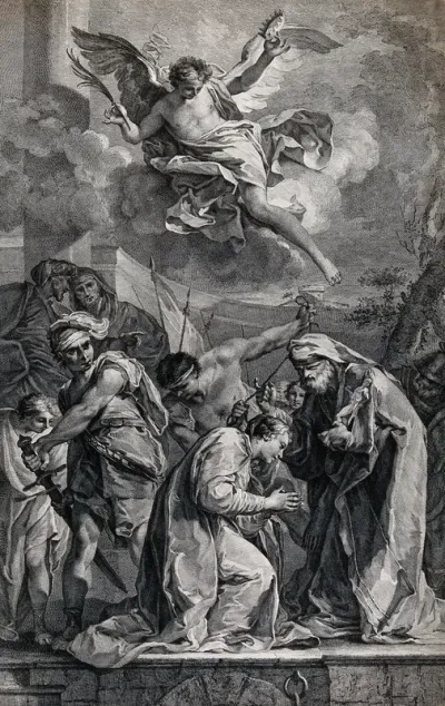 The martyrdom of Saint Ursula