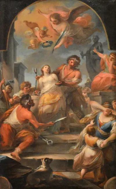 The Martyrdom of St. Agatha