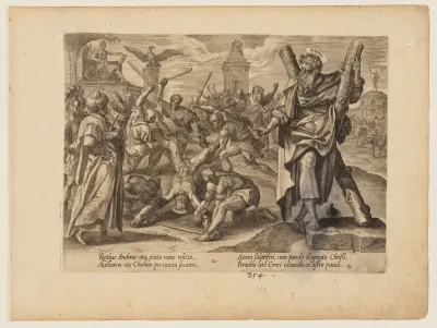 The Martyrdom of St Andrew, from The Martyrdom of Christ and the Apostles