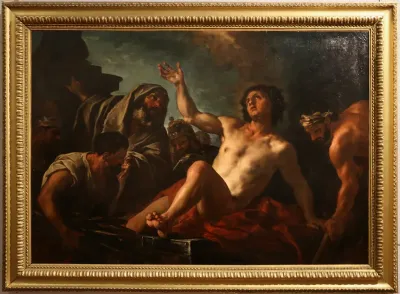 The Martyrdom of St Lawrence