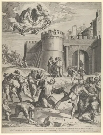 The Martyrdom of St Stephen