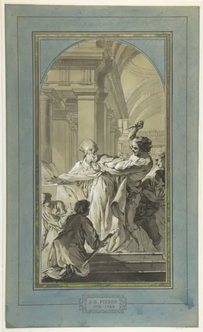 The Martyrdom of St. Thomas Becket, Archbishop of Canterbury