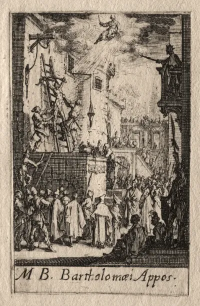 The Martyrdom of the Apostles:  St. Bartholomew