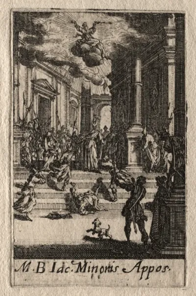 The Martyrdom of the Apostles:  St. James the Less