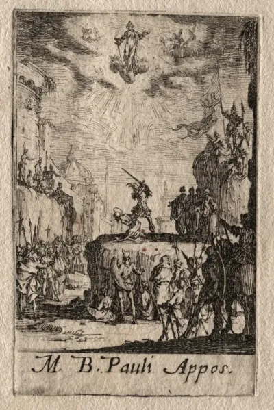 The Martyrdom of the Apostles:  St. Paul