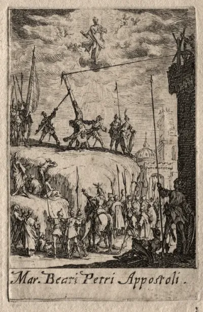 The Martyrdom of the Apostles:  St. Peter
