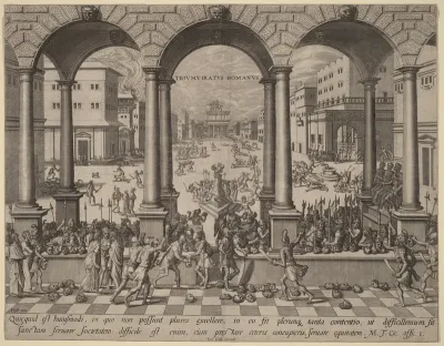 The Massacre under the Roman Triumvirate