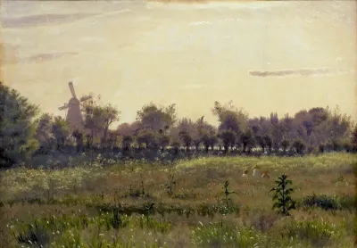 The Meadow near the Artist's House at Farimagsvej outside Copenhagen