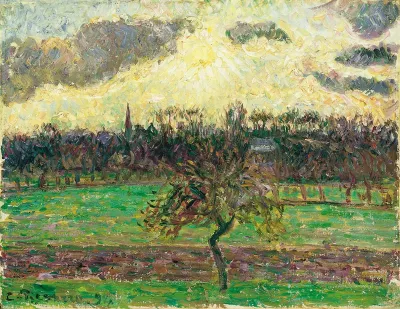 The Meadows at Éragny, Apple Tree