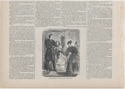 The Meeting After the Marriage (from "The Mistress of the Parsonage," in "Harper's Weekly")