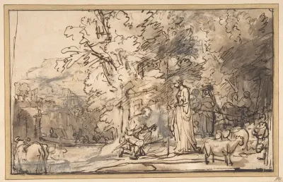 The Meeting of Jacob And Rachel at the Well