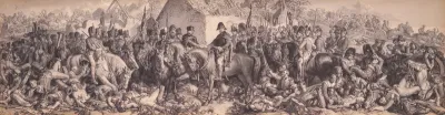 The Meeting of Wellington and Blücher after the Battle of Waterloo