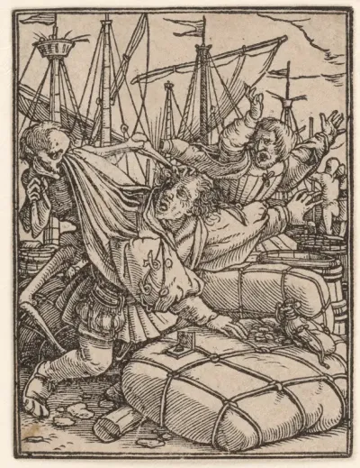 The Merchant, from "The Dance of Death"