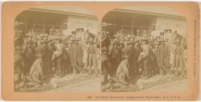 "The Merry Bootblacks, Inauguration, Washington, DC"